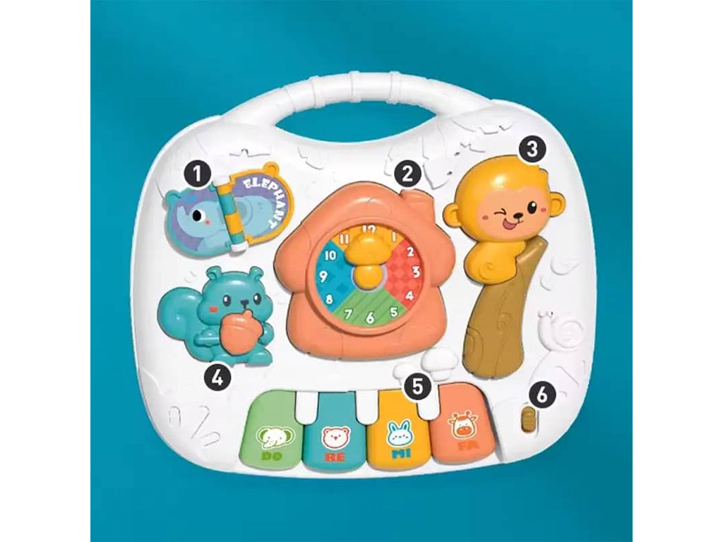 میز بازی موزیکال اسباب بازی