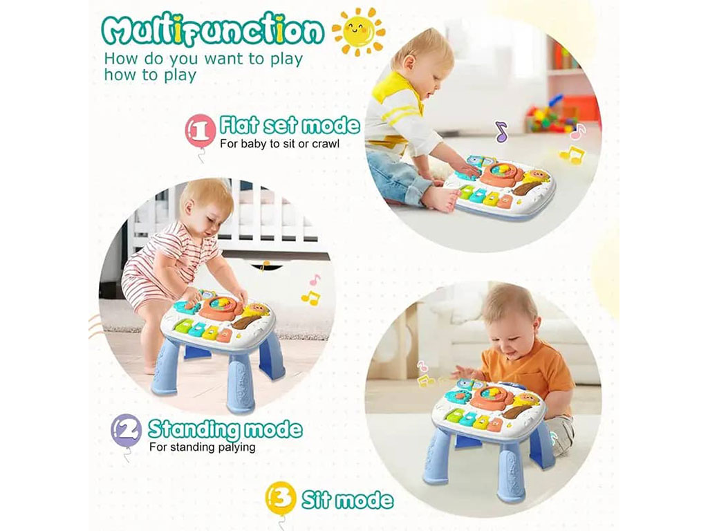 میز بازی موزیکال اسباب بازی