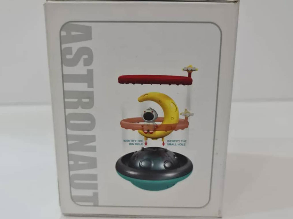 دوش حمام و فواره شناور باتری خور شارژی طرح فضایی