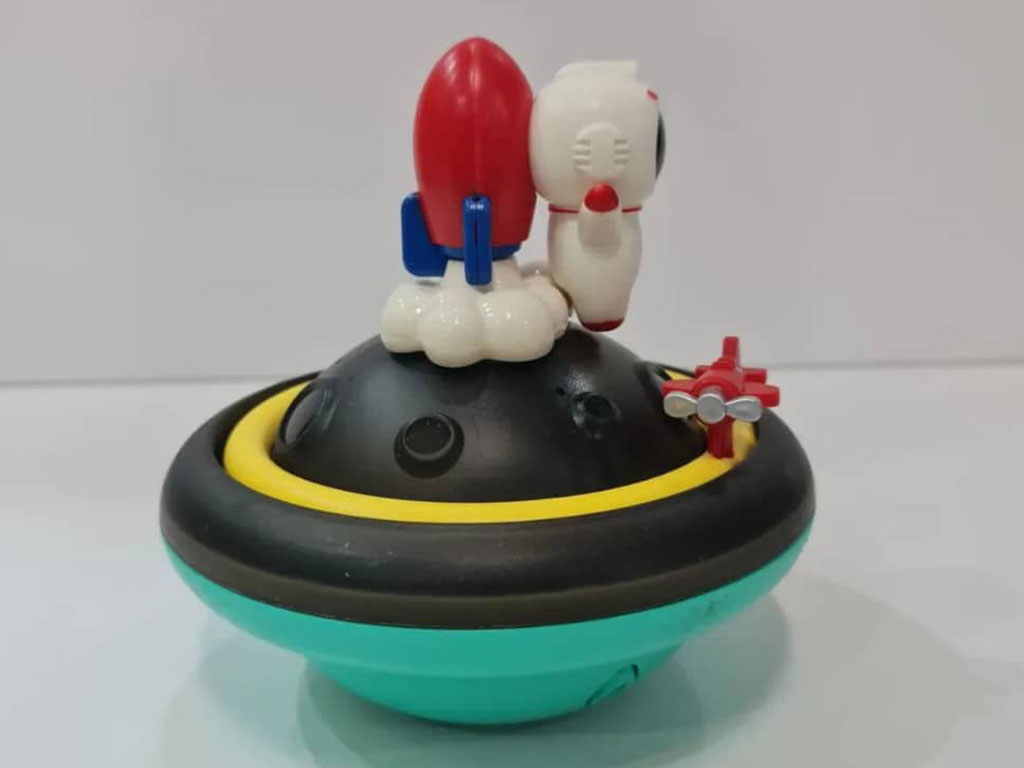 دوش حمام و فواره شناور باتری خور شارژی طرح فضایی