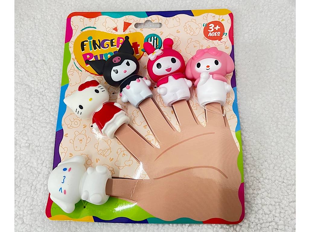 عروسک انگشتی طرح فانتری(5 عددی)