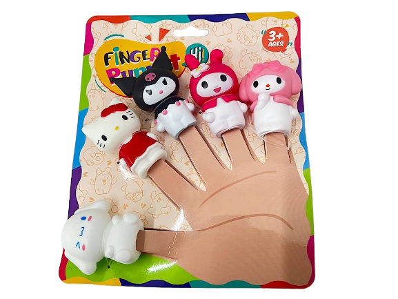 عروسک انگشتی طرح فانتری(5 عددی)