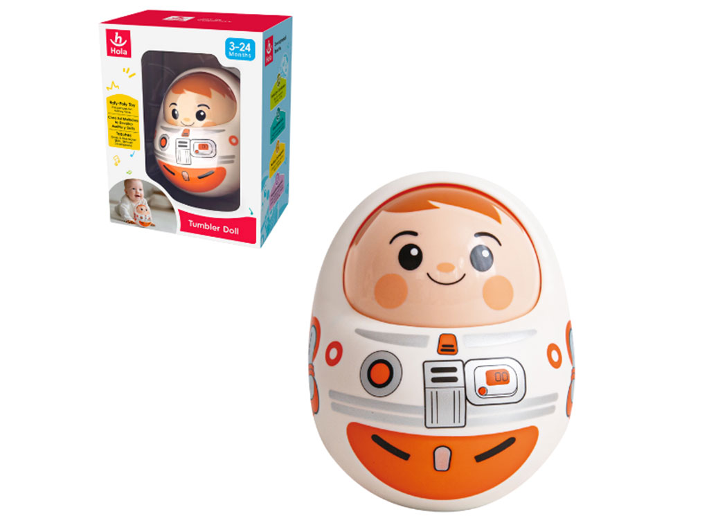 جغجغه مدل فضانورد تعادلی تخم مرغی هولا hola