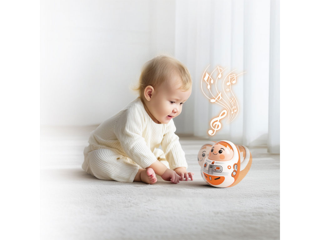 جغجغه مدل فضانورد تعادلی تخم مرغی هولا hola