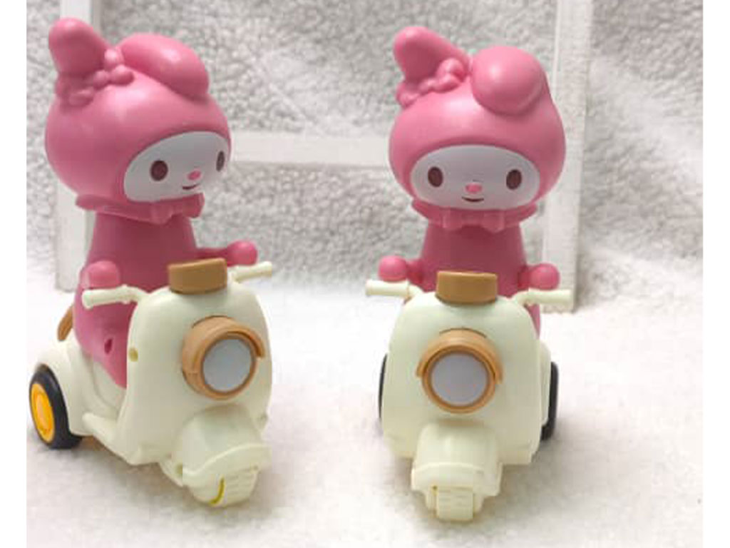 خرس لاتسو موتور سوار فشاری اسباب بازی