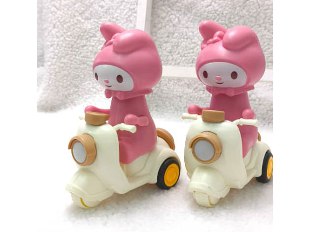 خرس لاتسو موتور سوار فشاری اسباب بازی