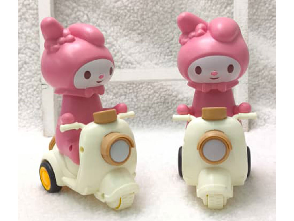 خرس لاتسو موتور سوار فشاری اسباب بازی