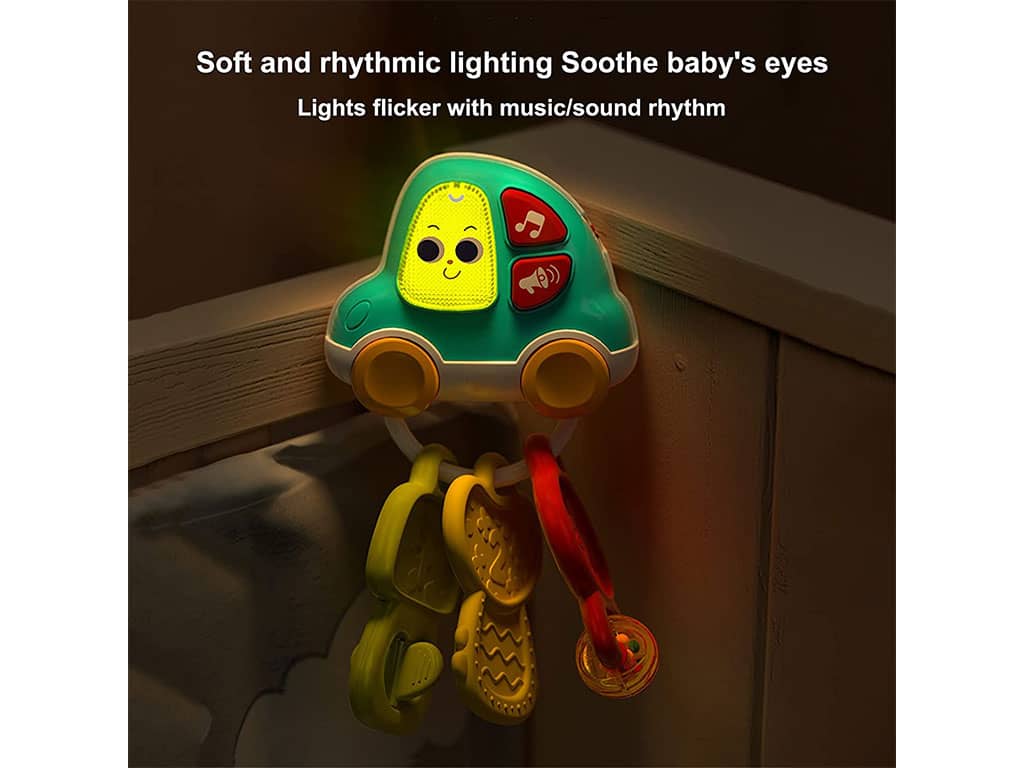 دندانگیر و جا سوئیچی موزیکال و چراغدار هولا hola