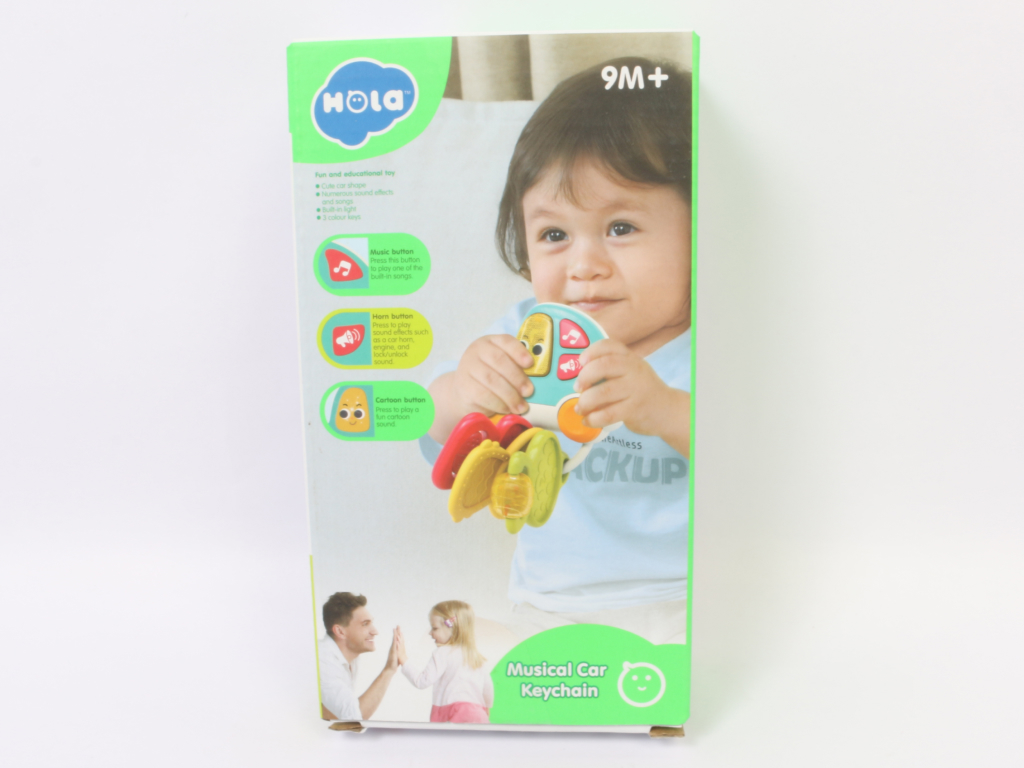 دندانگیر و جا سوئیچی موزیکال و چراغدار هولا hola