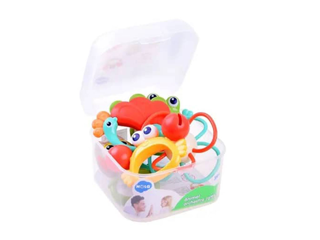 دندانگیر نوزادی طرح حیوانات هولا hola