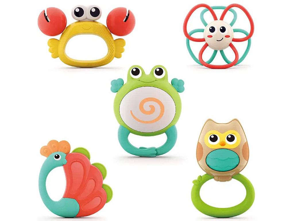 دندانگیر نوزادی طرح حیوانات هولا hola