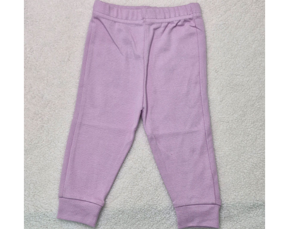 شلوار راحتی نوزادی یاسی رنگ