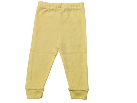 شلوار راحتی نوزادی لیمویی  رنگ