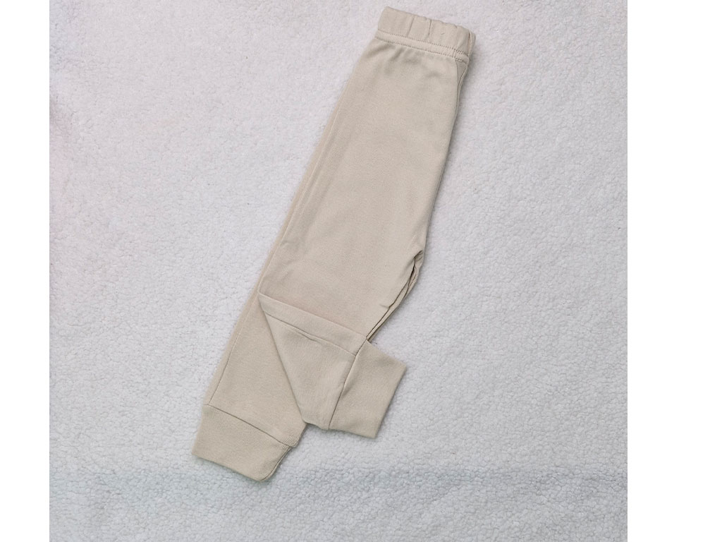 شلوار راحتی نوزادی کرم رنگ