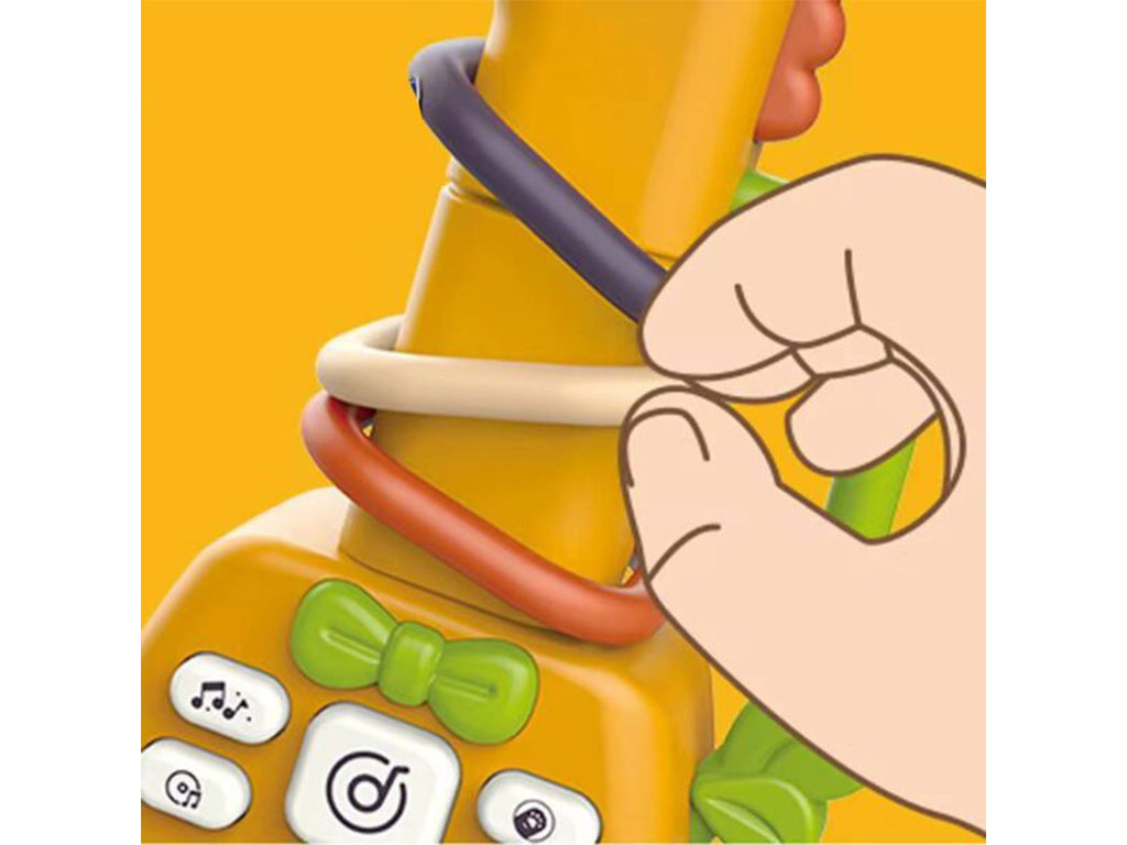 زرافه ارگ موزیکال اسباب بازی