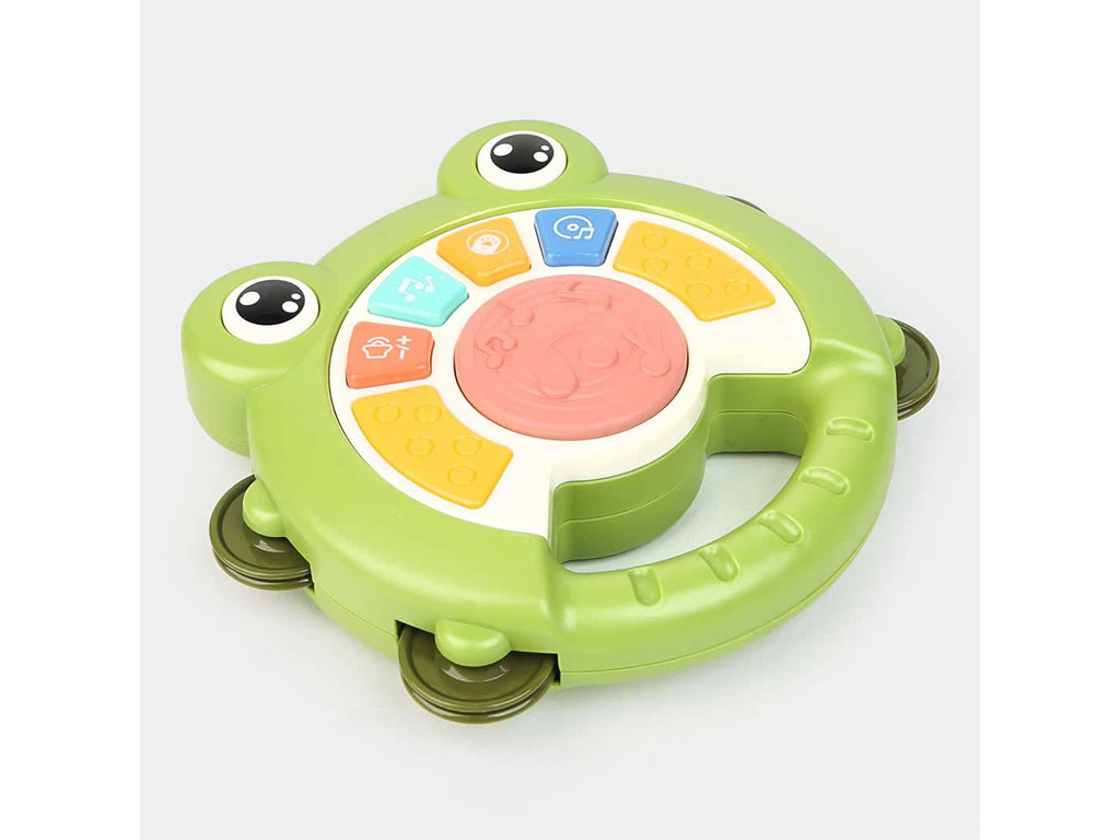 جعبه جغجغه موزیکال طرح قورباغه