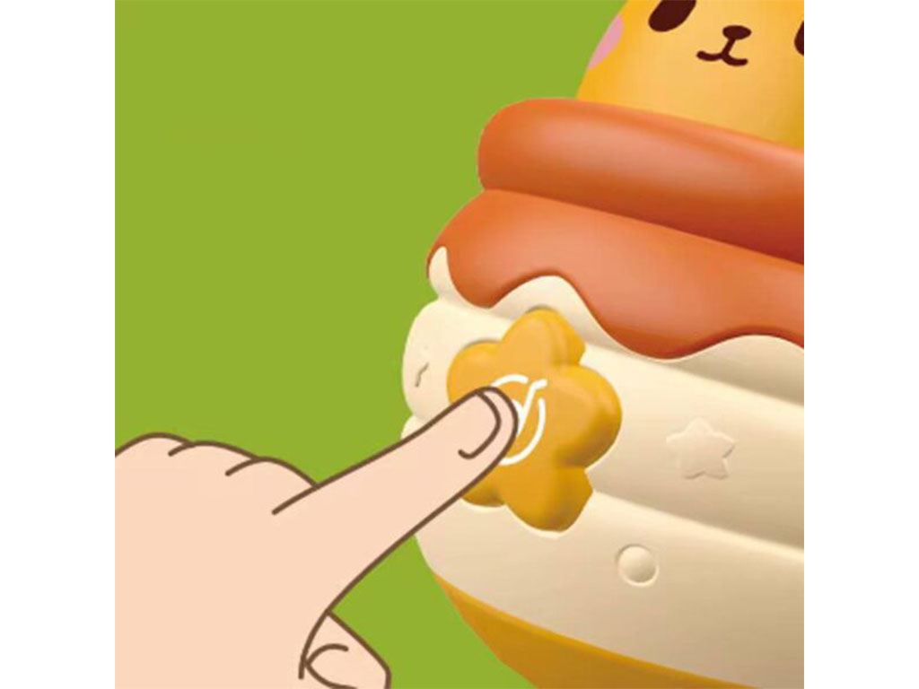 جغجغه تعادلی موزیکال طرح گربه موزیکال اسباب بازی