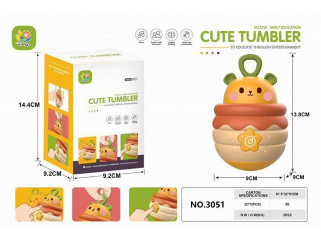 جغجغه تعادلی موزیکال طرح گربه موزیکال اسباب بازی