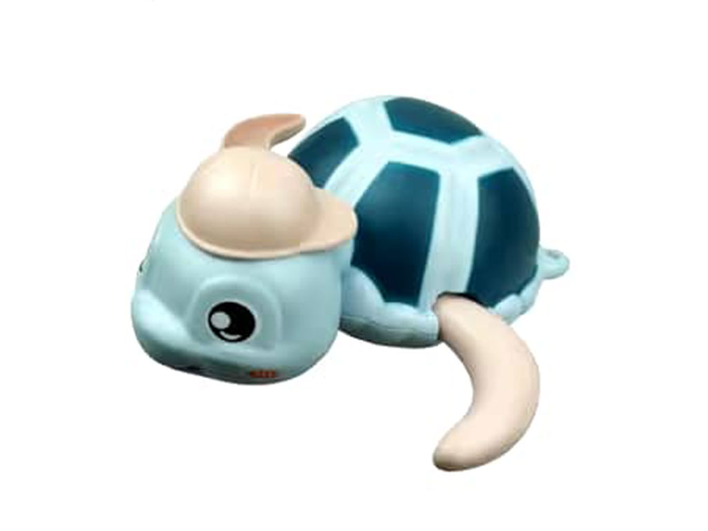 اسباب بازی داخل حمام لاک پشت کوکی کلاه دار