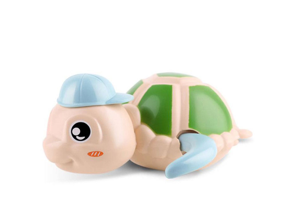 اسباب بازی داخل حمام لاک پشت کوکی کلاه دار