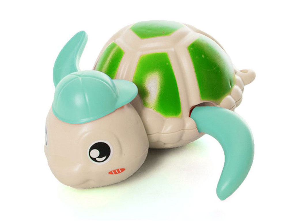 اسباب بازی داخل حمام لاک پشت کوکی کلاه دار