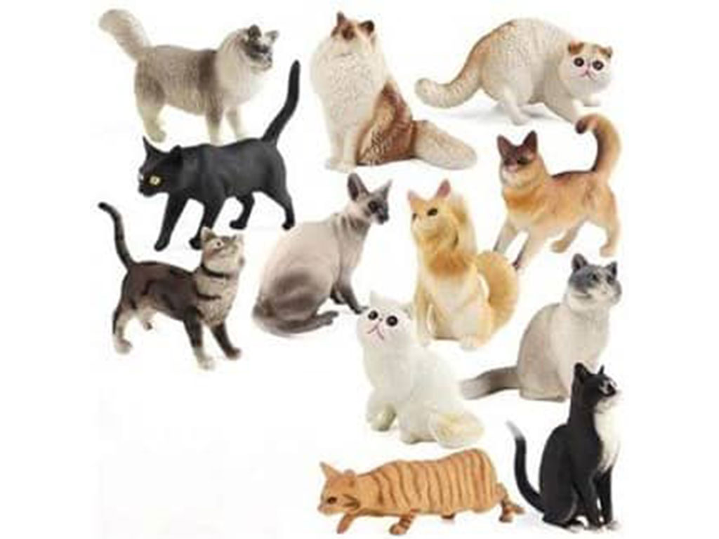 فیگور حیوانات مدل گربه اسباب بازی (تکی/سایز کوچک)