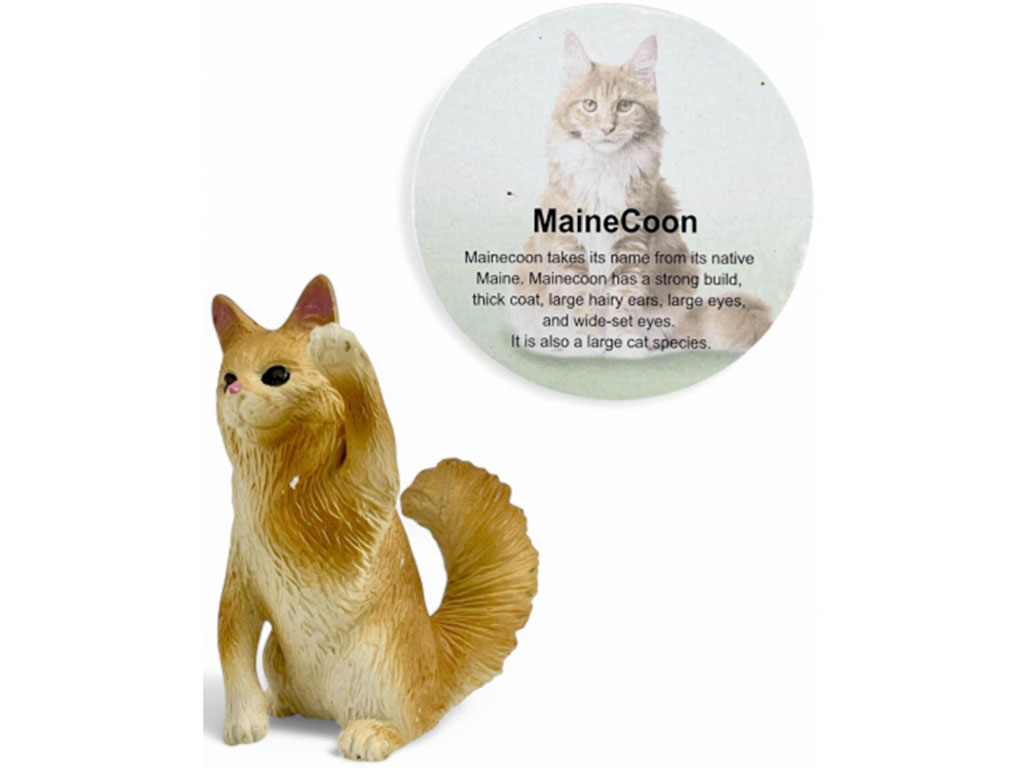 فیگور حیوانات مدل گربه اسباب بازی (تکی/سایز کوچک)