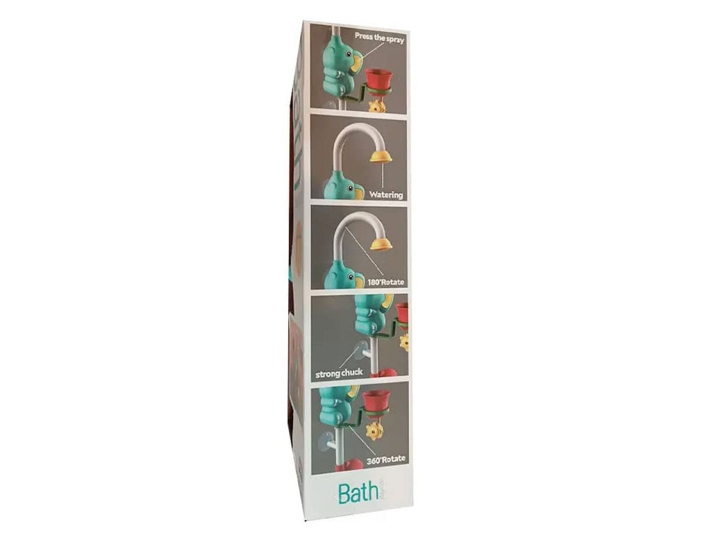 ست دوش حمام پمپی طرح فیل