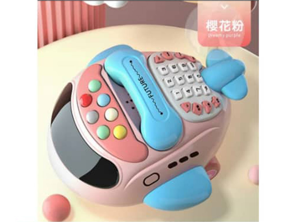 تلفن موزیکال طرح هواپیما اسباب بازی