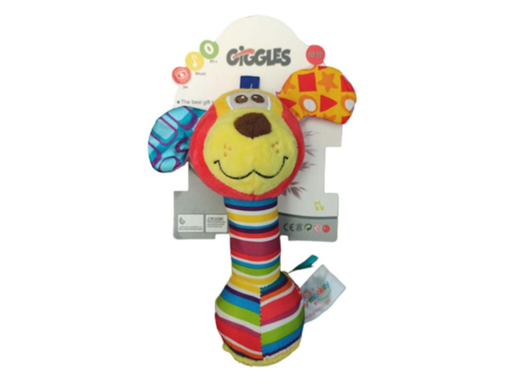 جغجغه سوسیسی نوزادی طرح سگ گیگلز