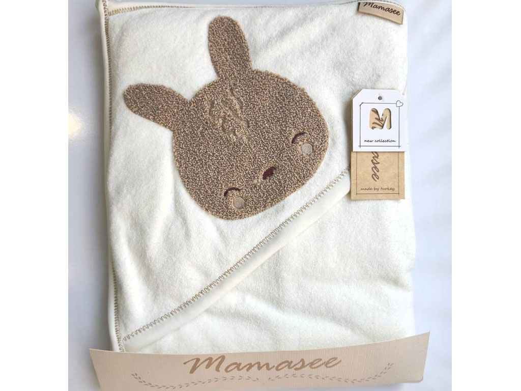 حوله کلاهدار نوزادی ماماسی  Mama See