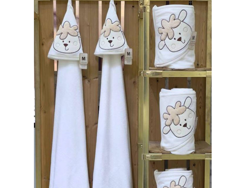 حوله کلاهدار نوزادی ماماسی  Mama See