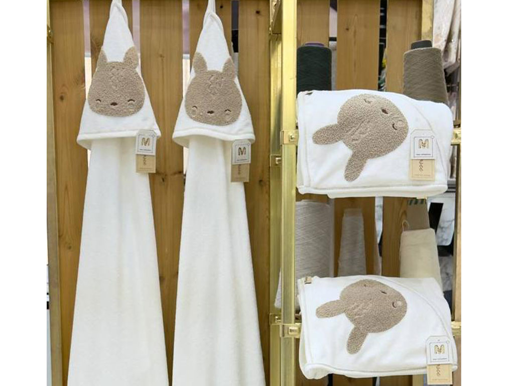 حوله کلاهدار نوزادی ماماسی  Mama See