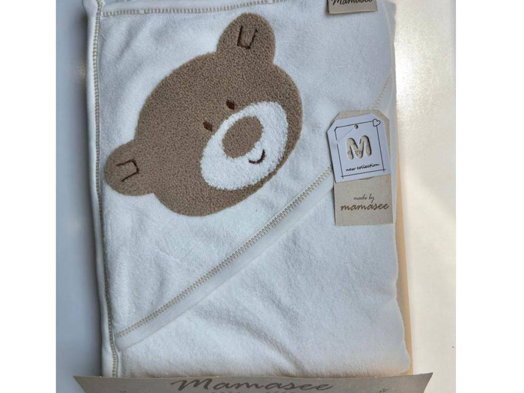 حوله کلاهدار نوزادی ماماسی  Mama See