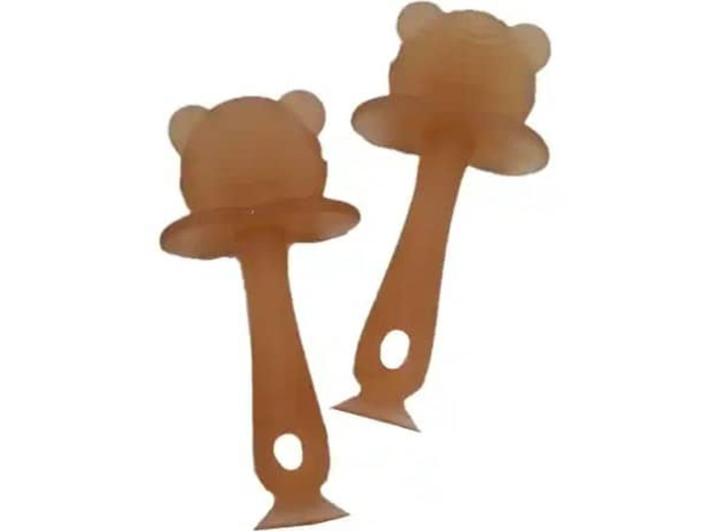 دندانگیر سیلیکونی پایه دار طرح تدی