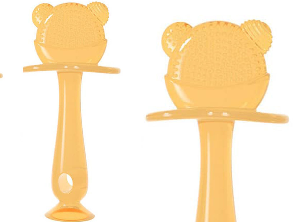 دندانگیر سیلیکونی پایه دار طرح تدی