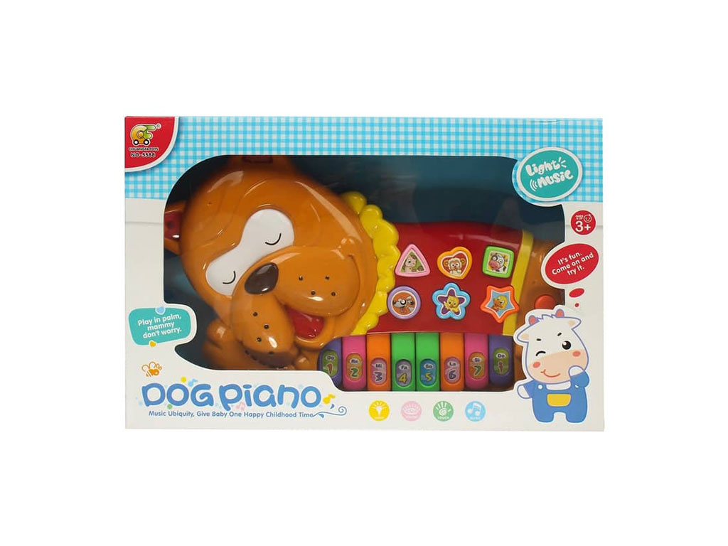 ارگ موزیکال اسباب بازی طرح سگ خوابیده