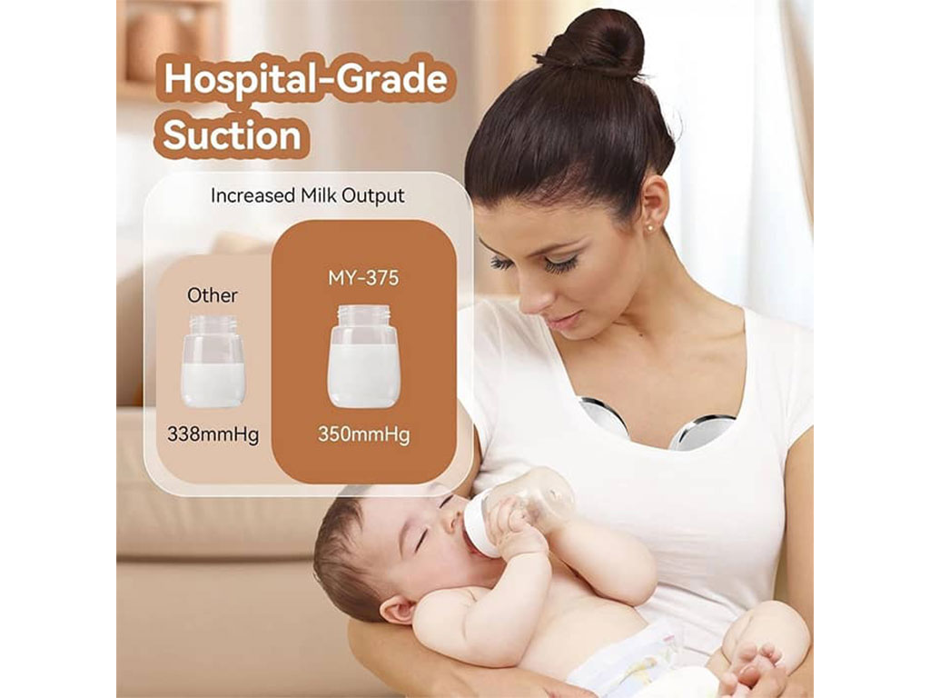 شیردوش پرتابل حجم مدل MY-375