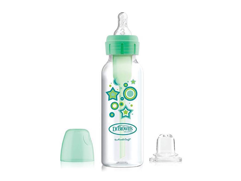 شیشه شیر و آبمیوه خوری  آنتی کولیک 250 میلی لیتر  دکتر براون DR BROWNS