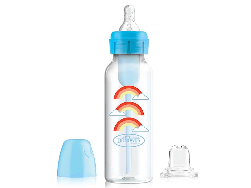 شیشه شیر و آبمیوه خوری  آنتی کولیک 250 میلی لیتر  دکتر براون DR BROWNS