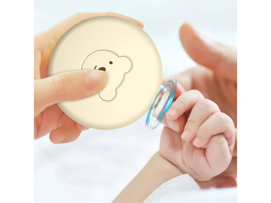 ست سوهان برقی و ناخن گیر نوزاد و کودک طرح تدی