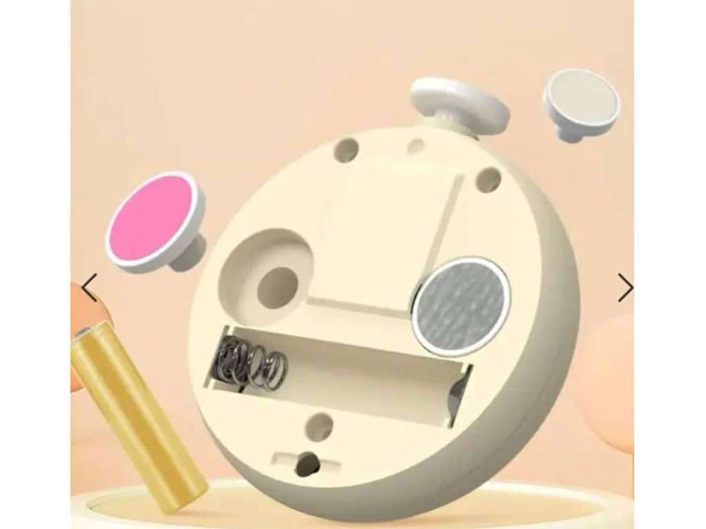 ست سوهان برقی و ناخن گیر نوزاد و کودک طرح تدی