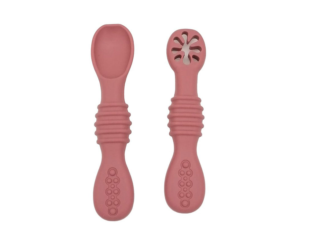 قاشق سیلیکونی 2 عددی پری اسپون