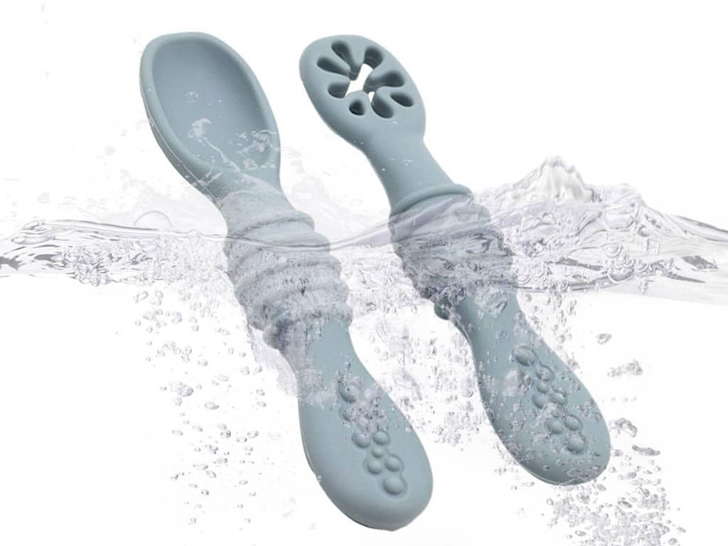 قاشق سیلیکونی 2 عددی پری اسپون