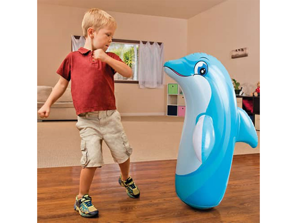 کیسه بوکس شنی حیوانات intex