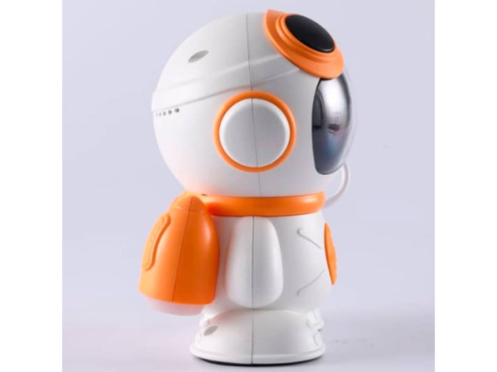 چراغ خواب پروژکتوری اسپیکر دار کهکشانی فضانورد ایستاده (سایز متوسط)