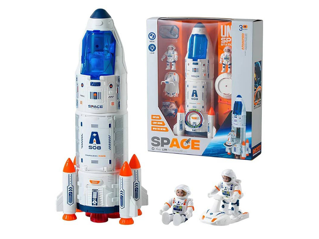 ست فضاپیما دودزا اسباب بازی طرح شاتل فضایی