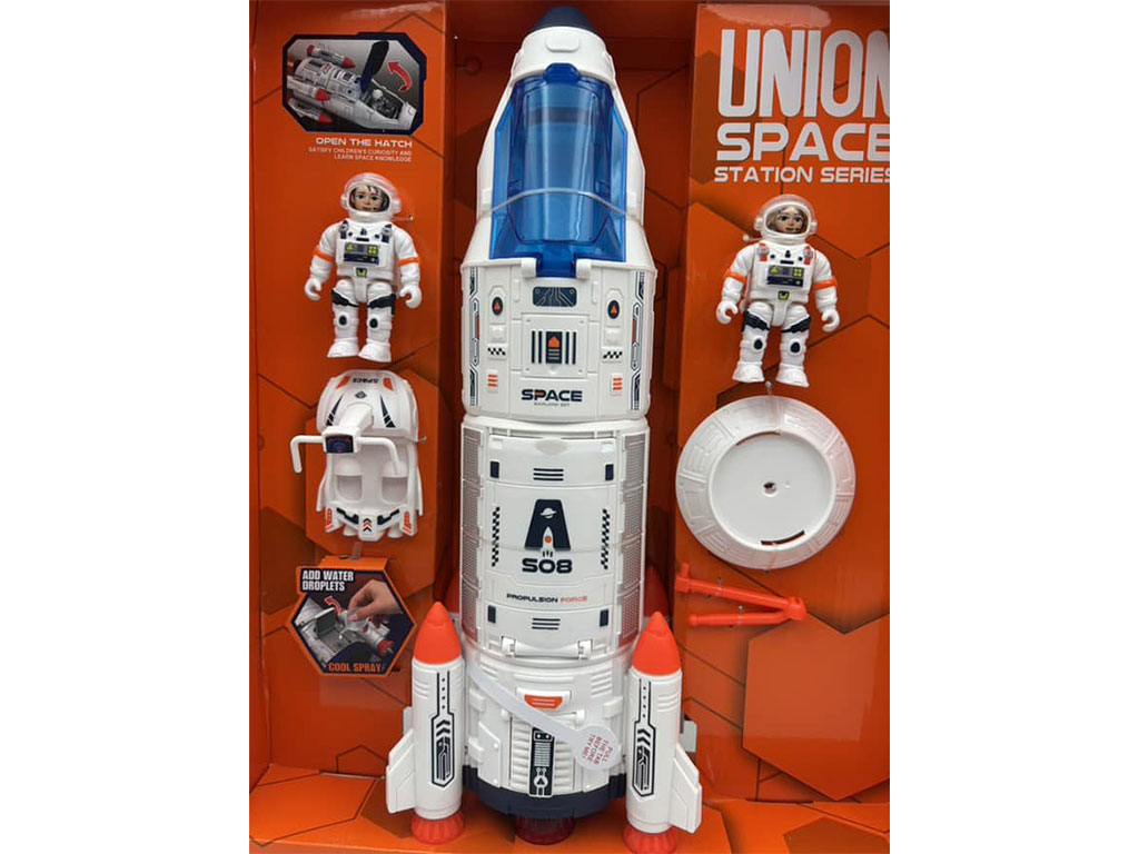 ست فضاپیما دودزا اسباب بازی طرح شاتل فضایی