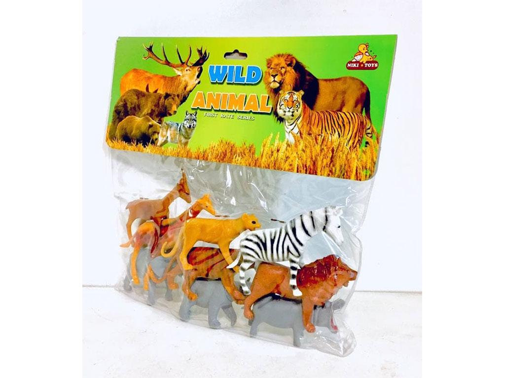 فیگور حیوانات وحشی 9 عددی