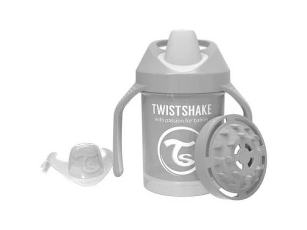 لیوان و آبمیوه خوری دسته دار حجم 230 میلی لیتر TWISTSHAKE